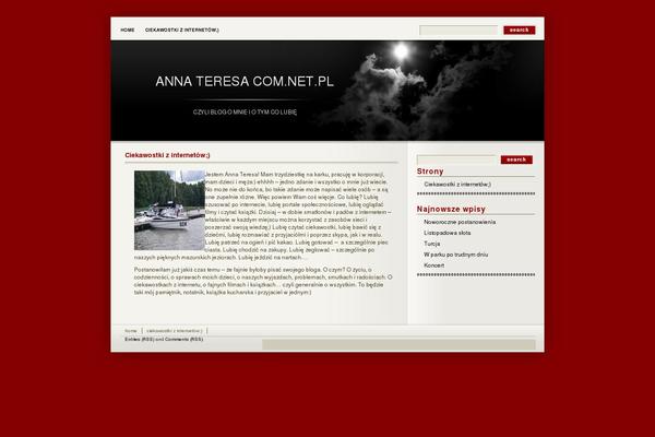 Deep Silent theme site design template sample
