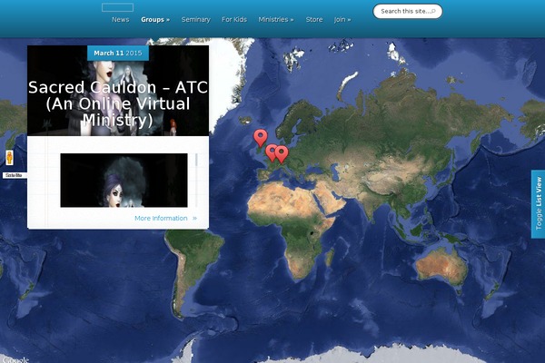 Explorable theme site design template sample