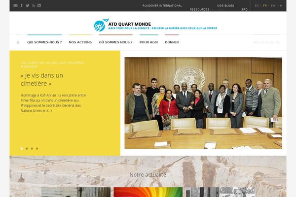 atd-quartmonde.org site used Atdinternational