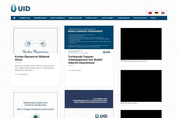 Combomag theme site design template sample