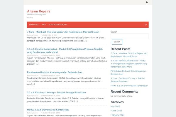 Site using Idblog-core plugin