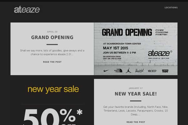Tracks theme site design template sample