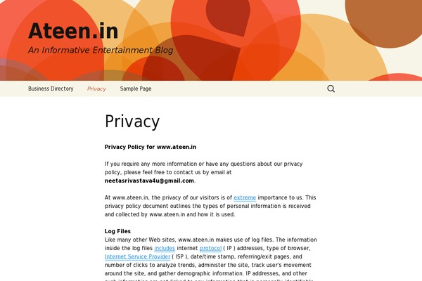 Leverage theme site design template sample