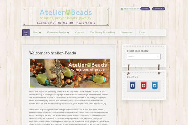 Artificer theme site design template sample