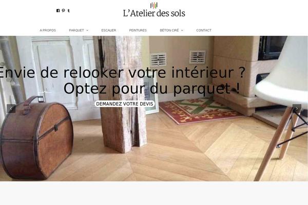 Site using Salient-social plugin