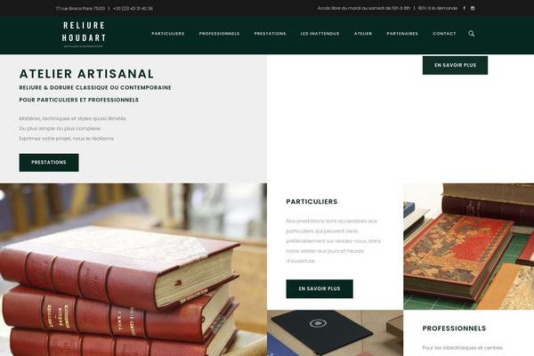 Maison theme site design template sample