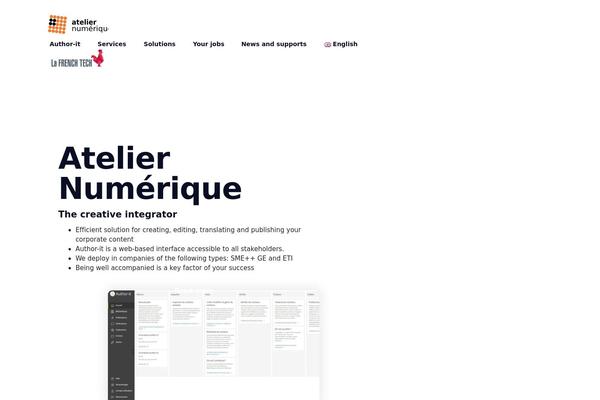 Site using Flying-pages plugin