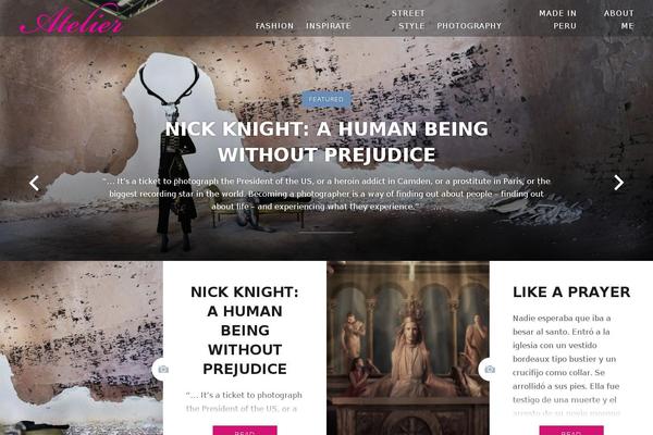 Site using Widgetize Navigation Menu plugin