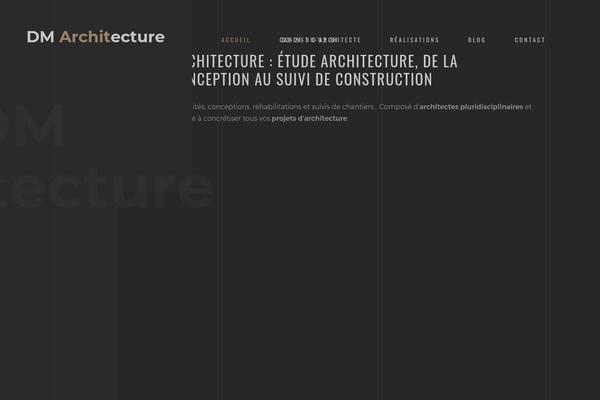 Goarch theme site design template sample