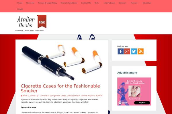 opal theme site design template sample