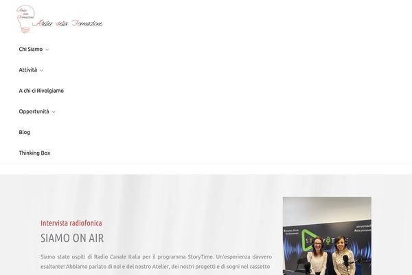 Astra Child theme site design template sample