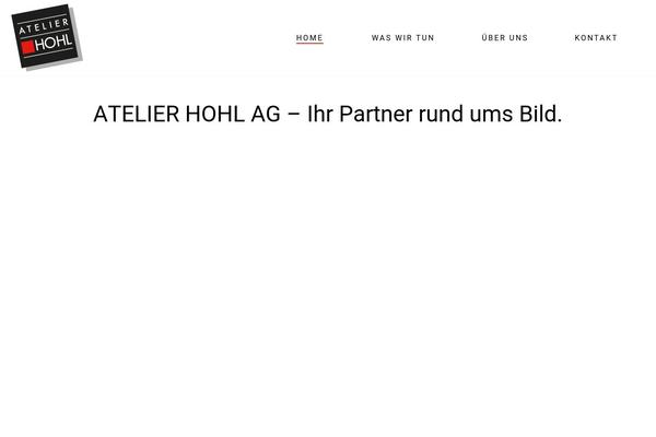 Jupiter Child theme site design template sample