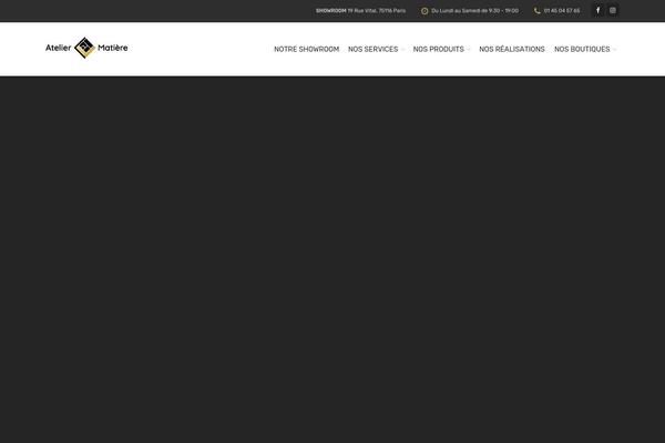 Interico theme site design template sample