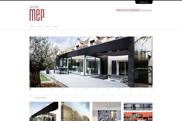 Folioway theme site design template sample