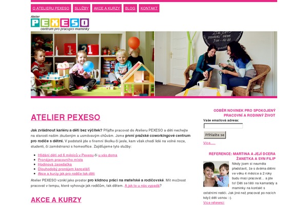 atelierpexeso.cz site used neni