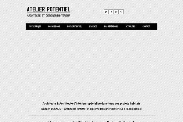 Jupiter Child theme site design template sample
