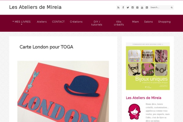 Posts theme site design template sample