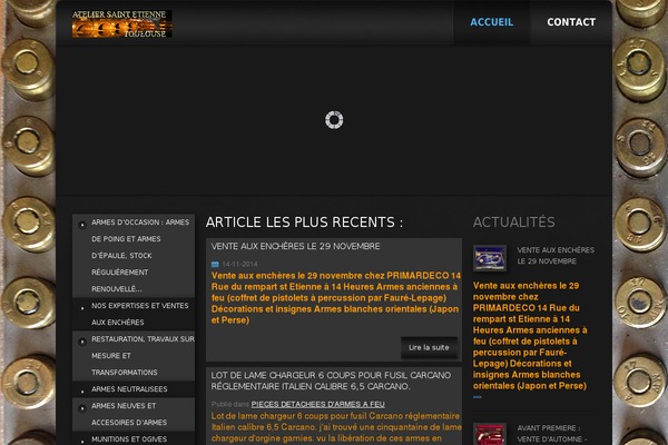ateliersaintetienne31.fr site used Blggn
