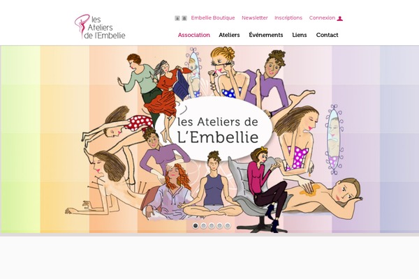 Atelier theme site design template sample
