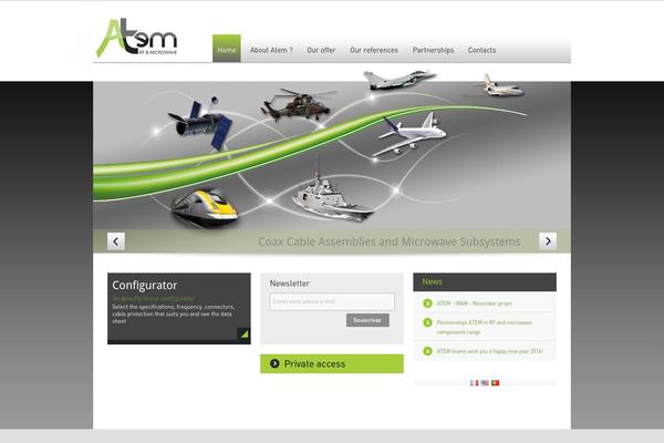 atem.com site used QuickHost