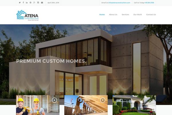 atenaconstruction.com site used Atena
