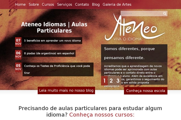 ateneo theme websites examples