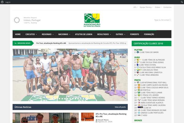 Quadrum theme site design template sample