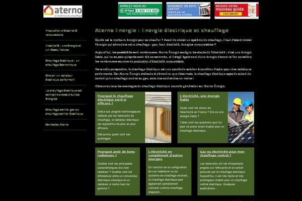 aterno-energie.com site used Minisite