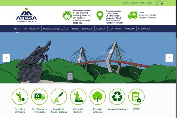 Site using Awesome-logos plugin