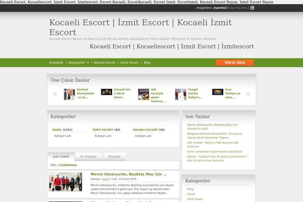 ClassiPress theme site design template sample