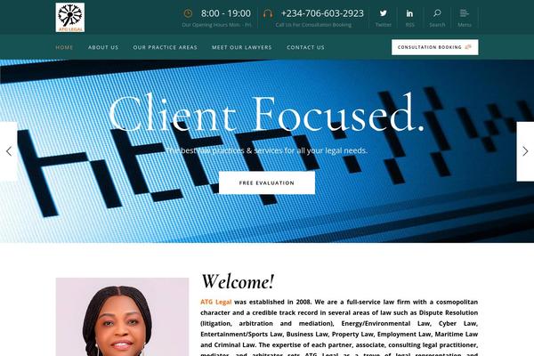 Site using Justicia-core plugin