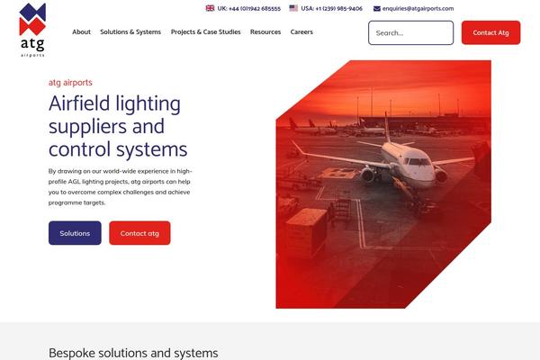 Industrial theme site design template sample