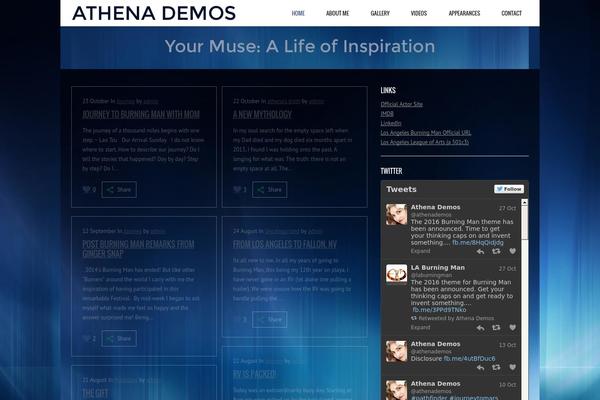Subway theme site design template sample