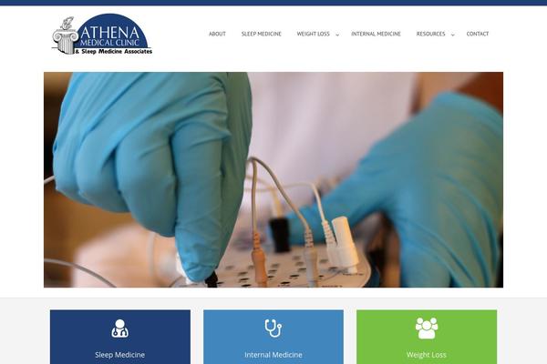 Medico theme site design template sample