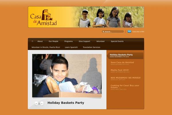 Boast theme site design template sample
