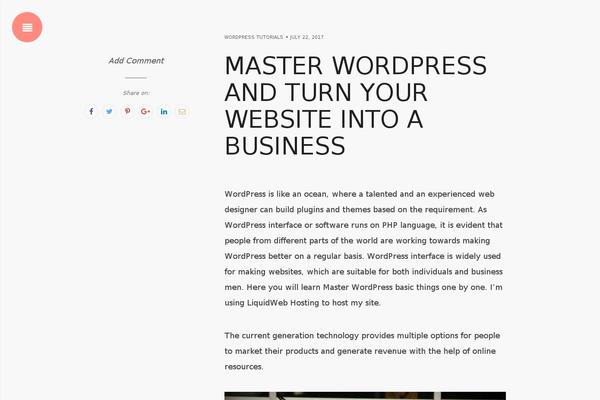 Basic theme site design template sample