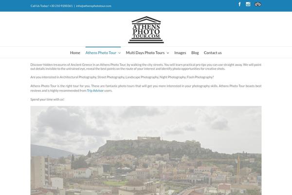 Avada theme site design template sample