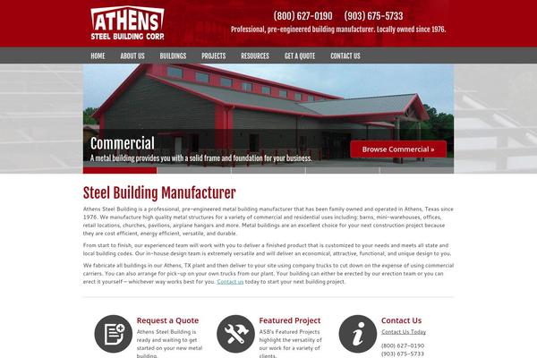 athenssteelbuilding.com site used Va