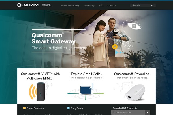 qualcomm WordPress theme, websites list used qualcomm theme qualcomm theme websites examples