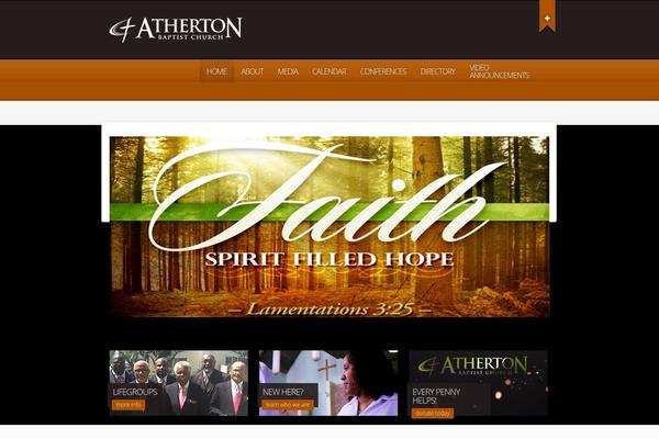 Light of Peace theme site design template sample