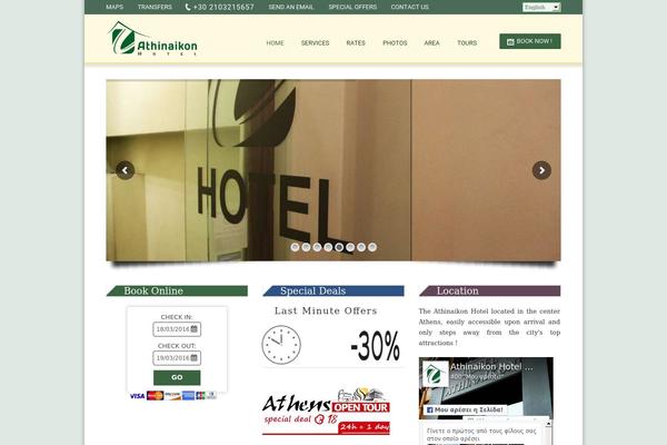 Hotec theme site design template sample