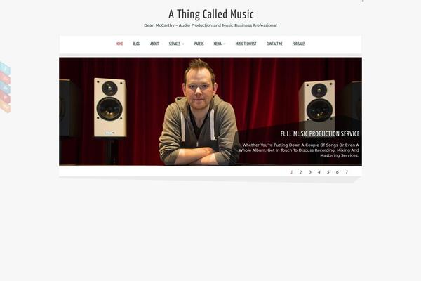 Zenon Lite theme site design template sample