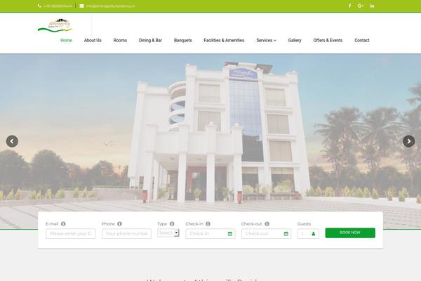 Site using Starhotel plugin