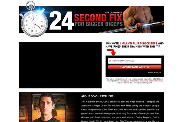 Engage theme site design template sample