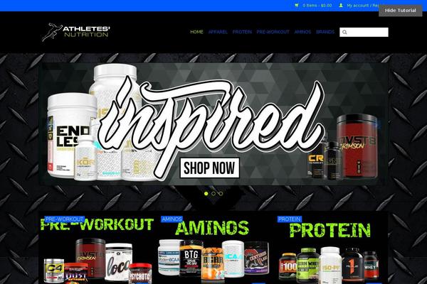 athletesnutrition.com site used Neighborhood