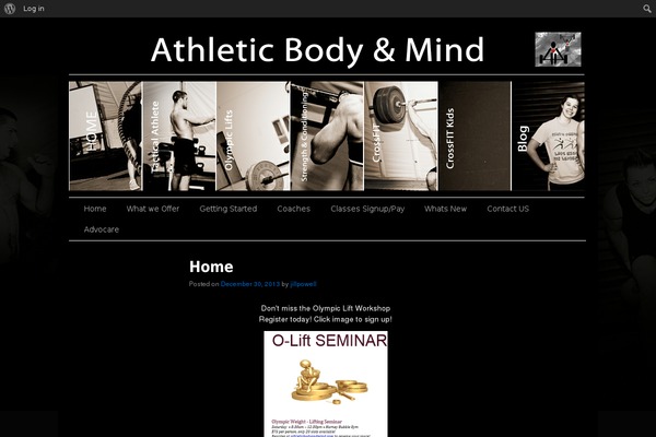 Sliding Door theme site design template sample