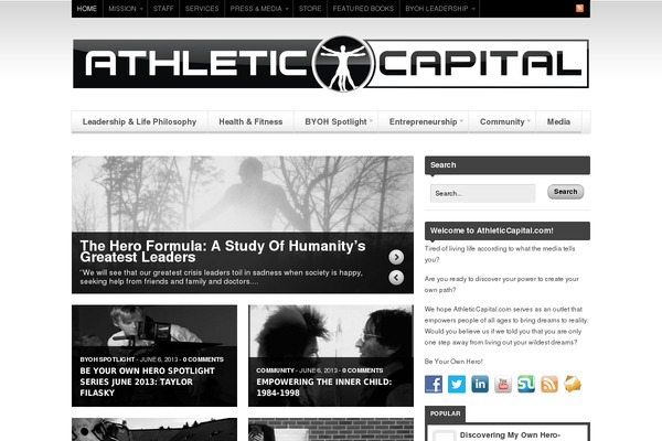 Spectrum theme site design template sample
