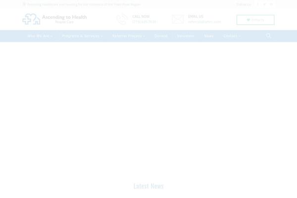 Fundrize theme site design template sample
