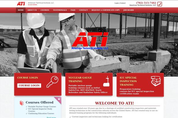 EDU theme site design template sample