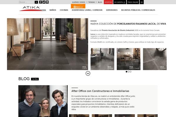 atika theme websites examples